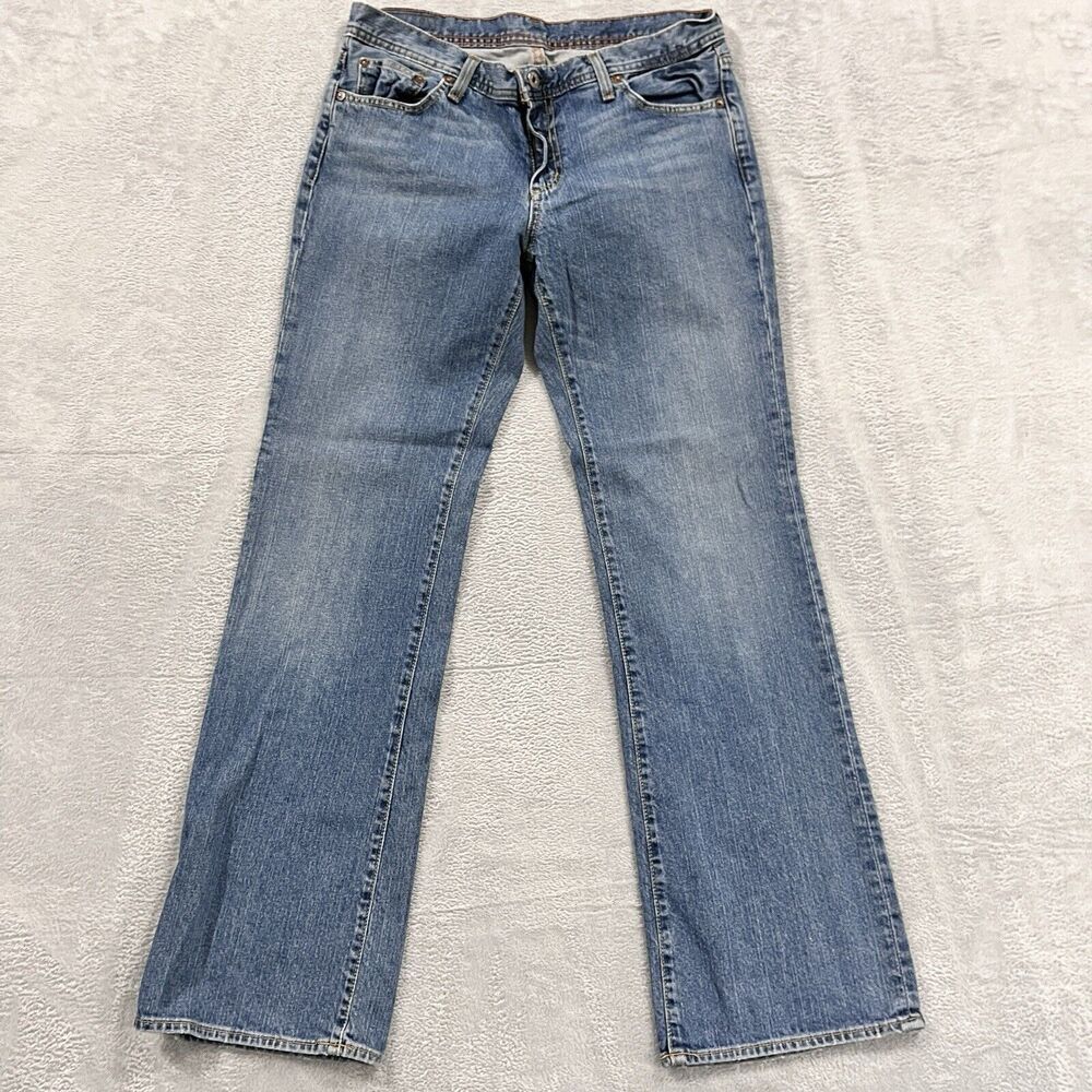 Polo Jeans Ralph Lauren 10 Kelly Bootcut Low Rise Blue Denim Stretch Womens